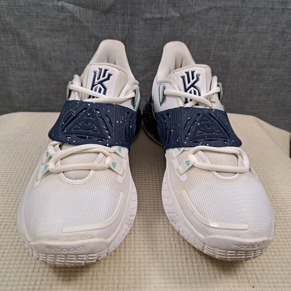 %Size 9.5 Men - Nike Kyrie Low 3 Team White Midnight Navy 2020 CW6228-100 / A 28 main image 11